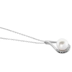 Online Histoire d'Or Collier Patricia Or Blanc Perle De Culture Oxyde