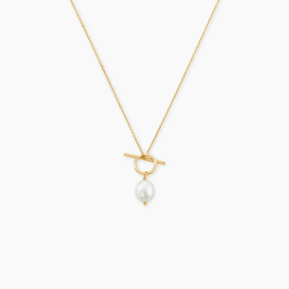 Sale Histoire d'Or Collier Pearly Or Jaune Perle De Culture
