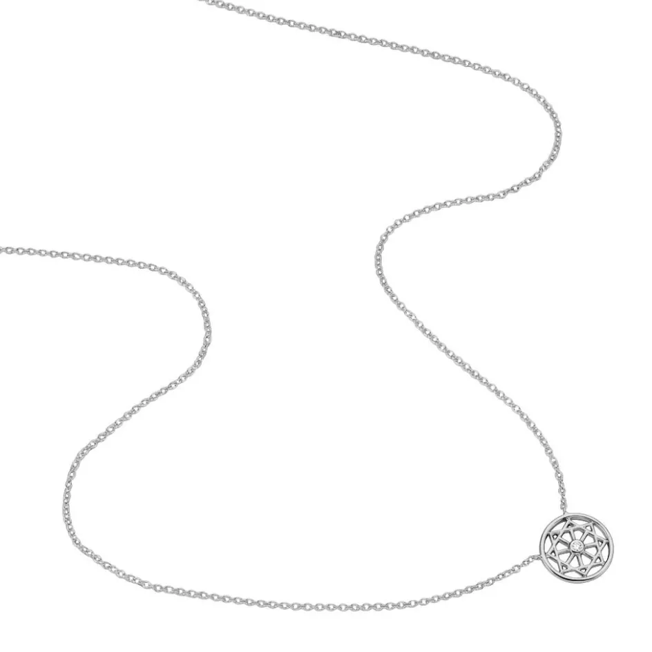 Online Histoire d'Or Collier Peinda Argent Blanc Oxyde De Zirconium