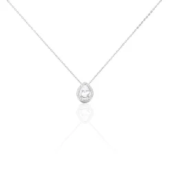 Online Histoire d'Or Collier Pilar Argent Blanc Oxyde De Zirconium