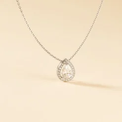 Online Histoire d'Or Collier Pilar Argent Blanc Oxyde De Zirconium