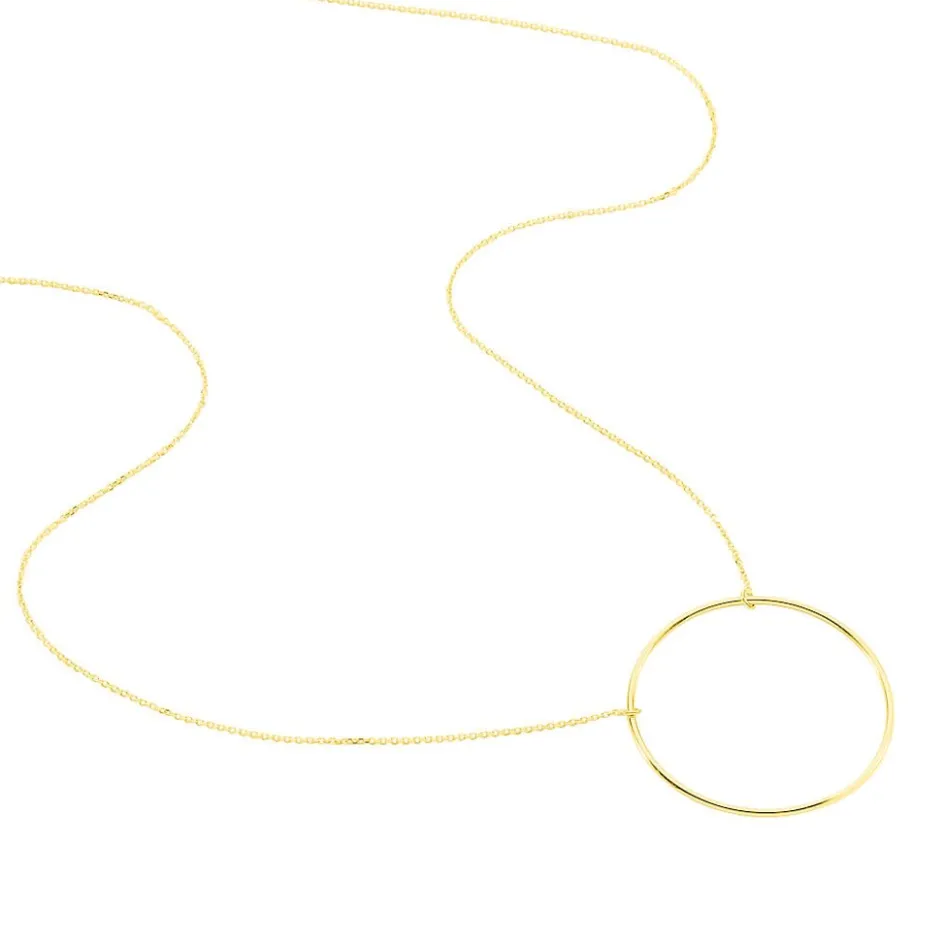 Best Histoire d'Or Collier Pink or jaune