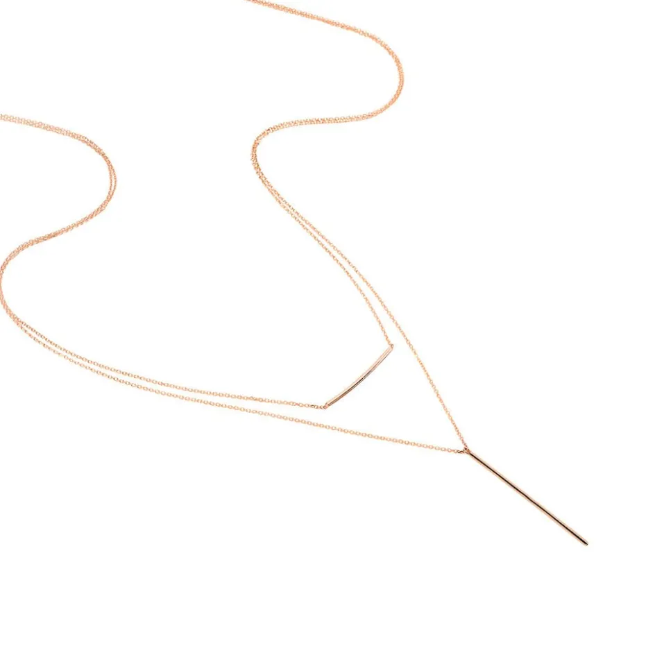 Sale Histoire d'Or Collier Pink Or Rose