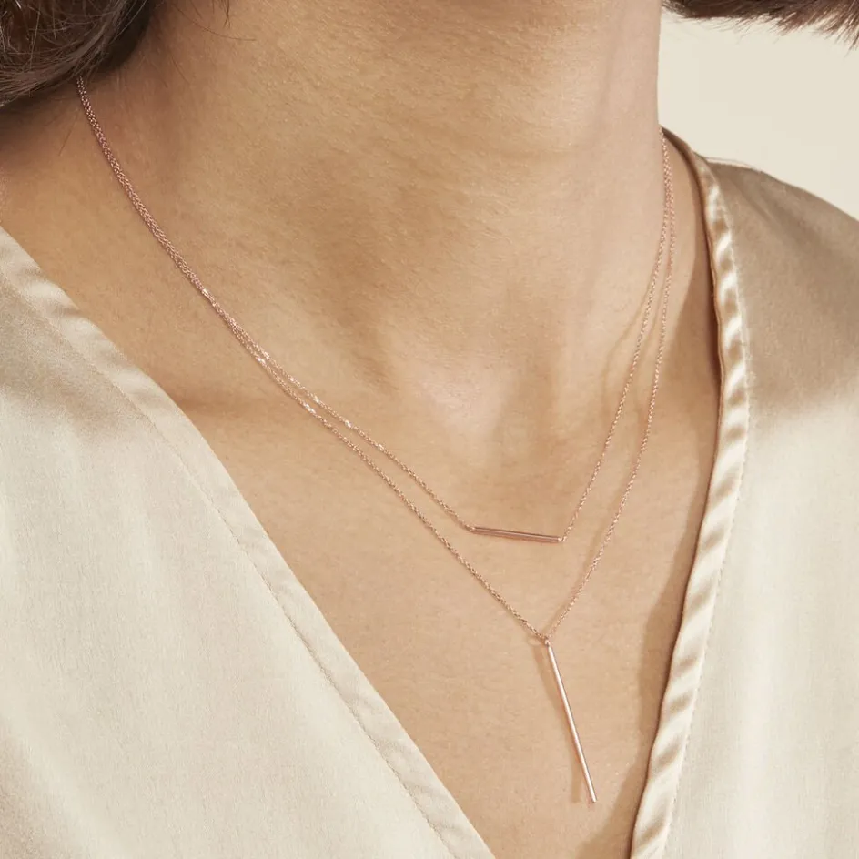 Sale Histoire d'Or Collier Pink Or Rose