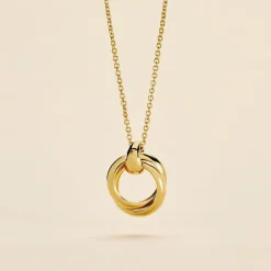 Online Histoire d'Or Collier Plaqué Or Jaune Alfonsina