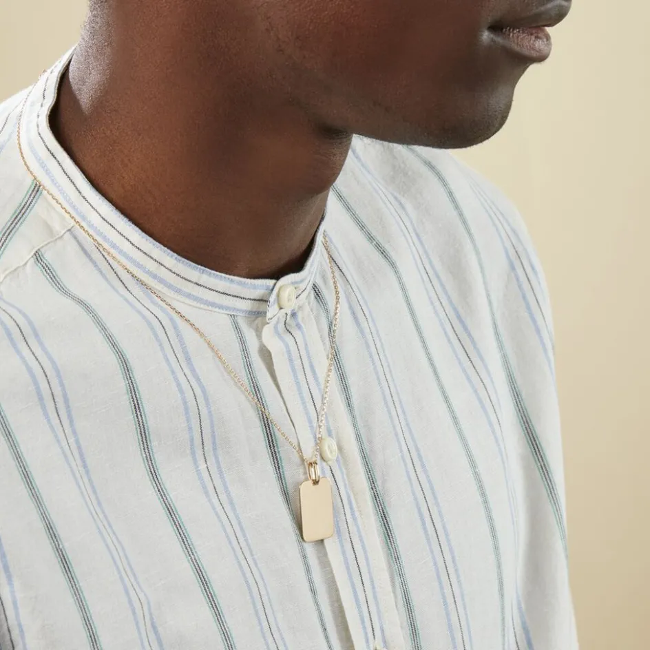 Outlet Histoire d'Or Collier Plaqué Or Jaune Idiattis