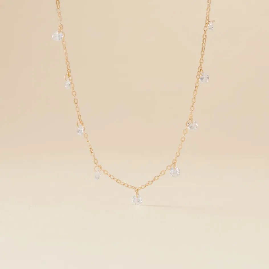 Histoire d'Or Collier Plaqué Or Oxydes De Zirconium* Colliers|Colliers