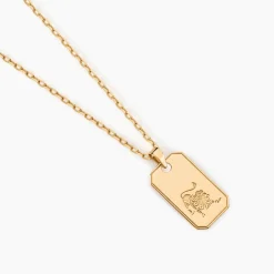 Outlet Histoire d'Or Collier Plaqué Or Quintien