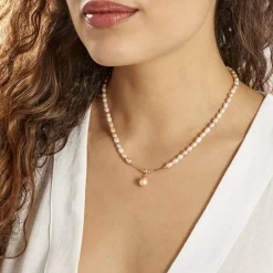 Histoire d'Or Collier Poire Or Jaune Perle De Culture* Colliers|Colliers