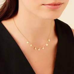 Online Histoire d'Or Collier Ragavi Argent Doré