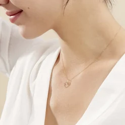 Online Histoire d'Or Collier Rohanna Or Jaune Oxyde De Zirconium
