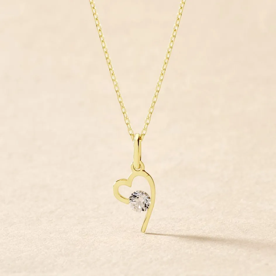 Histoire d'Or Collier Romance De Zirconium* Colliers|Colliers