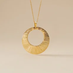 Best Histoire d'Or Collier Sautoir Acier Doré Rohan