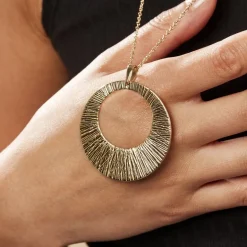 Best Histoire d'Or Collier Sautoir Acier Doré Rohan