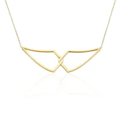 Outlet Histoire d'Or Collier Sautoir Adelind Acier Jaune acier doré