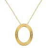 Clearance Histoire d'Or Collier Sautoir Agostino Acier Jaune