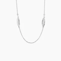 Sale Histoire d'Or Collier Sautoir Euriell Argent Blanc