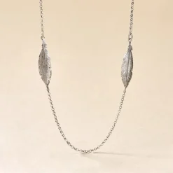 Sale Histoire d'Or Collier Sautoir Euriell Argent Blanc