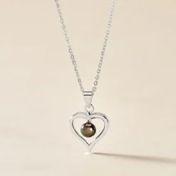 Online Histoire d'Or Collier Saynaae Argent Blanc Perle De Culture argent blanc perle gris