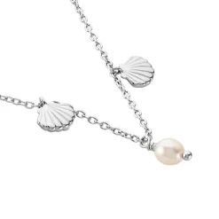 Clearance Histoire d'Or Collier Shehla Argent Blanc Perle De Culture