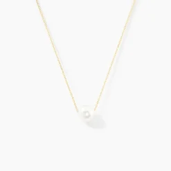 Histoire d'Or Collier Sissy Or Jaune Perle De Culture* Colliers|Colliers