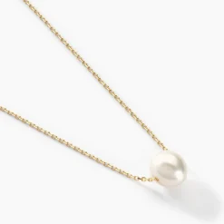 Online Histoire d'Or Collier Sissy Or Jaune Perle De Culture or jaune perle nacre