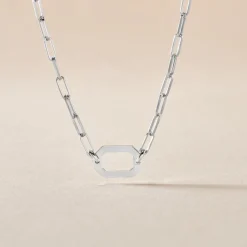 Online Histoire d'Or Collier Soho Argent Blanc