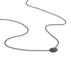 Sale Histoire d'Or Collier Teani Or Blanc Diamant or blanc diamant noir