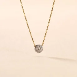 New Histoire d'Or Collier Teani or jaune diamant