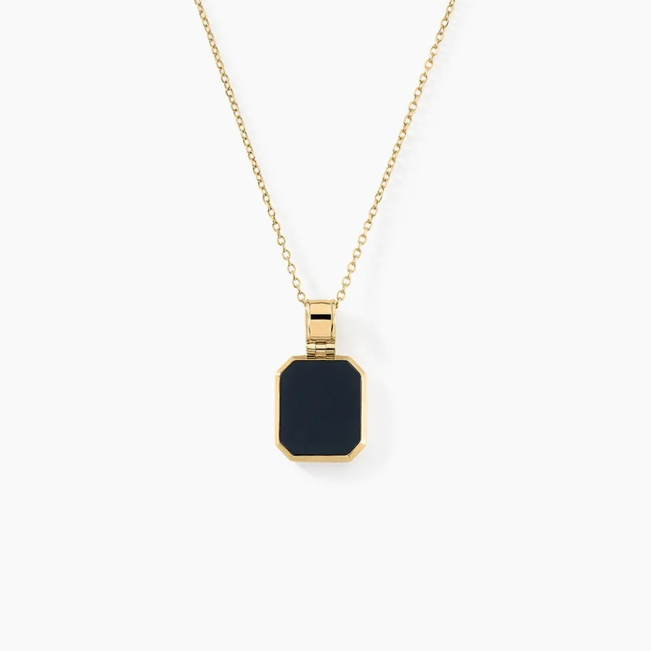 Sale Histoire d'Or Collier Tertius Or Jaune Onyx
