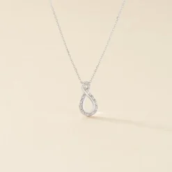 Clearance Histoire d'Or Collier Theanna Or Blanc Diamant