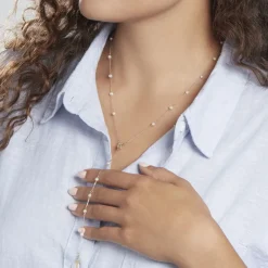 Outlet Histoire d'Or Collier Vesta Or Jaune Perle De Culture