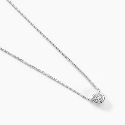 Best Histoire d'Or Collier Violanda or blanc diamant