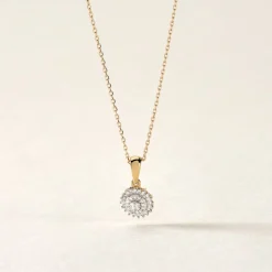 Best Histoire d'Or Collier Véronick Or Jaune Diamant