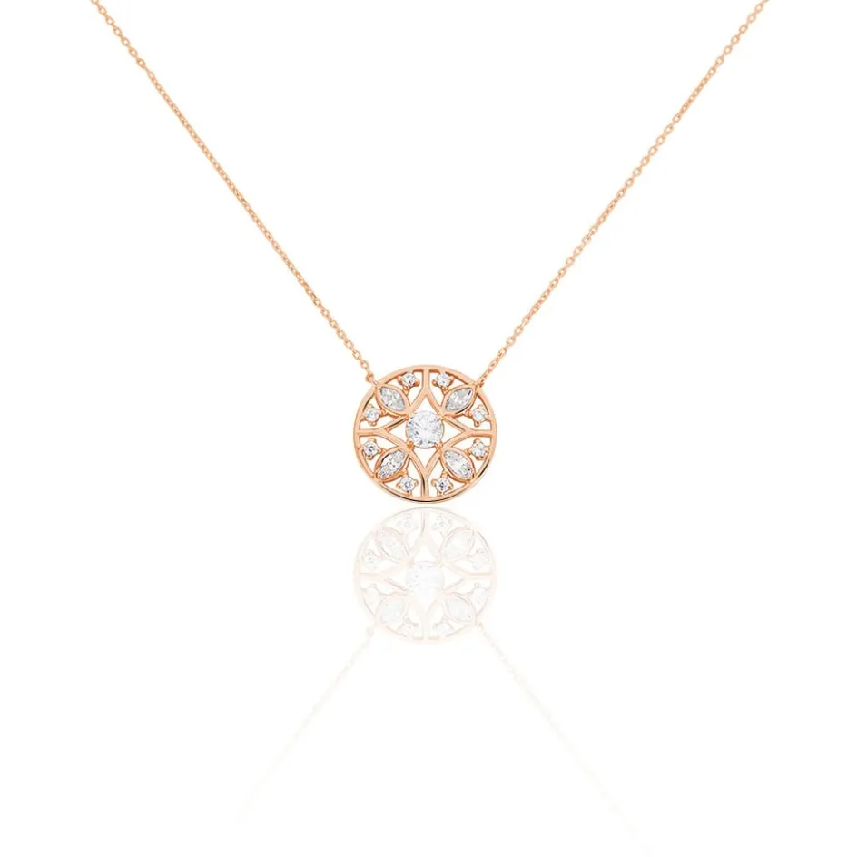 Best Histoire d'Or Collier Weena Or Rose Oxyde De Zirconium