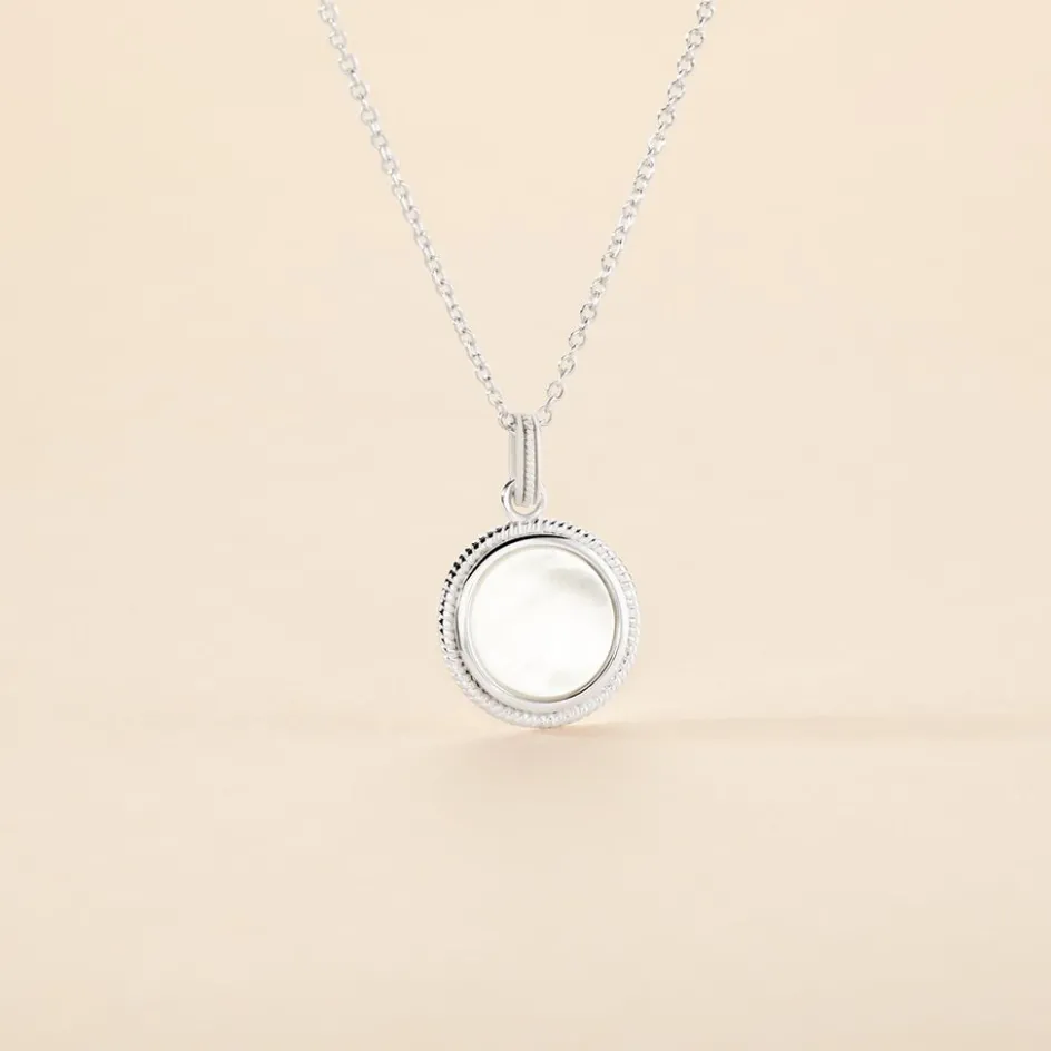 Histoire d'Or Collier Zea Argent Blanc Nacre* Colliers|Colliers