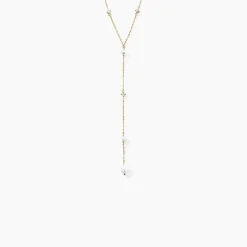 Clearance Histoire d'Or Collier Zsofika Or Jaune Perle De Culture