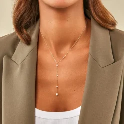 Clearance Histoire d'Or Collier Zsofika Or Jaune Perle De Culture