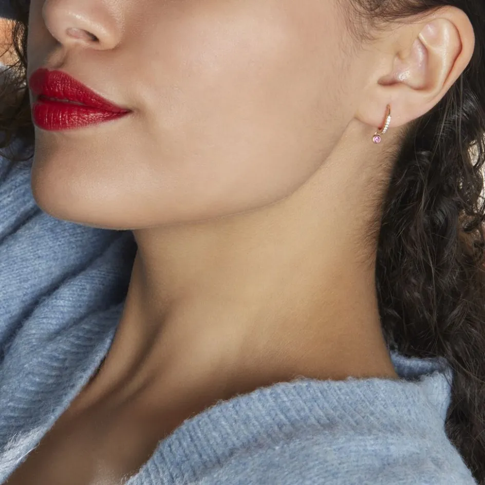 Histoire d'Or Creoles Dili Plaqué Or Pierres* Boucles D'Oreilles|Boucles D'Oreilles Fantaisie