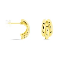 Sale Histoire d'Or Creoles Or Jaune Kahima