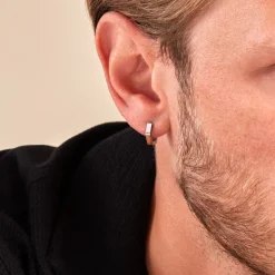 Hot Histoire d'Or Créole Unitaire Albany acier blanc