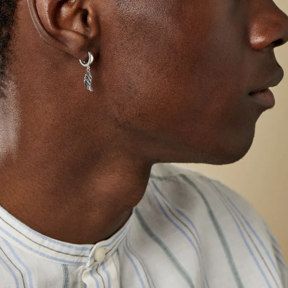 Outlet Histoire d'Or Créole Unitaire Argent Blanc Elias