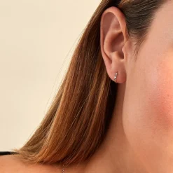 Hot Histoire d'Or Créole Unitaire Ashton Or Blanc