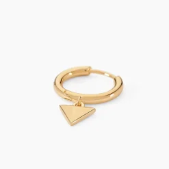 Hot Histoire d'Or Créole Unitaire Basilio Plaqué Or Doré