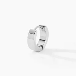 Outlet Histoire d'Or Créole Unitaire Helgo Acier Blanc