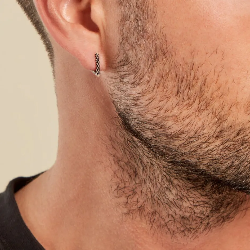 New Histoire d'Or Créole Unitaire Trygve Or Jaune Oxyde De Zirconium