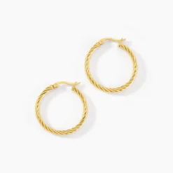 Outlet Histoire d'Or Créoles Pascau acier doré