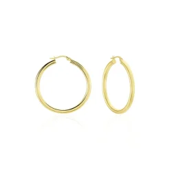 Online Histoire d'Or Créoles Ajania Or Jaune