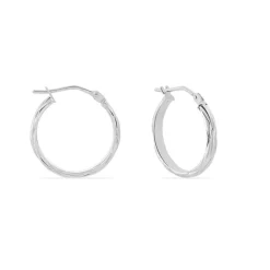 Outlet Histoire d'Or Créoles Ananas or blanc