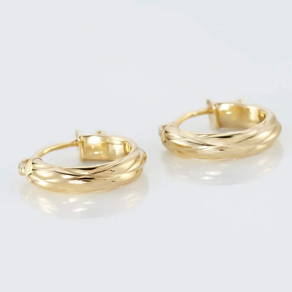 Outlet Histoire d'Or Créoles Ananas Or Jaune